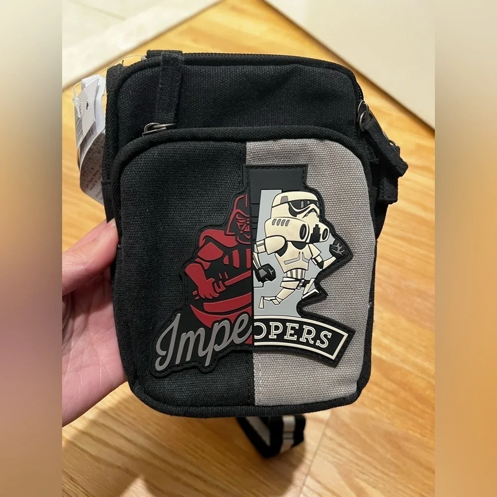 Star Wars Sling Backpack Crossbody Imperial Troopers‎ NWT Disney